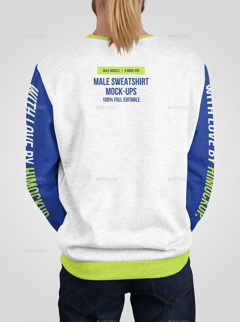 Clothing and Apparel Up Logo - Male Sweatshirt Mockups. Apparel. Sweatshirts, Mockup, Shirts