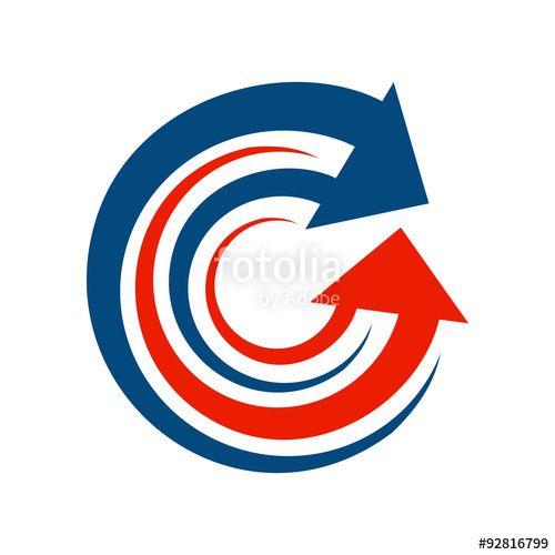 C Arrow Logo - C Arrow Business Solution Logo Template