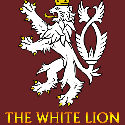 Red and White Lion Logo - The White Lion