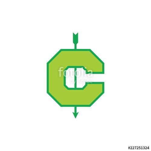 C Arrow Logo - letter c arrow logo vector