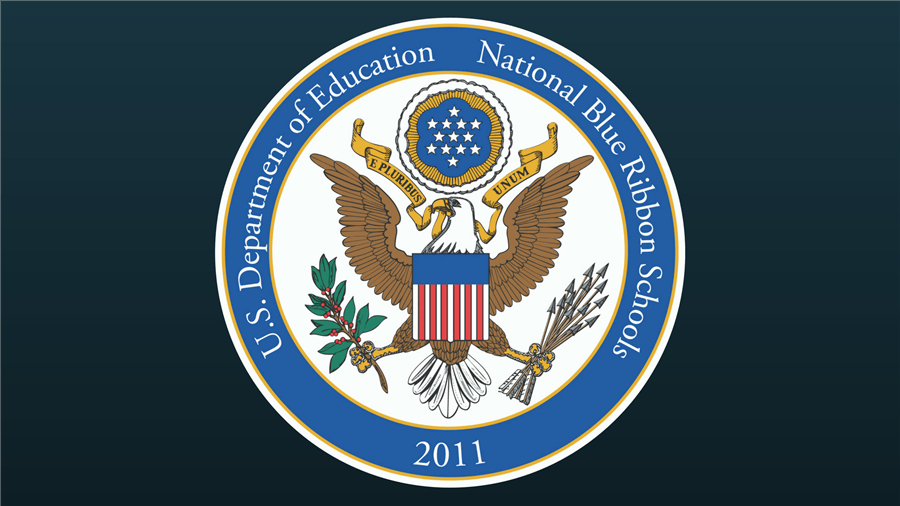 Blue Ribbon School Logo - National Blue Ribbon School / 2011 National Blue Ribbon School