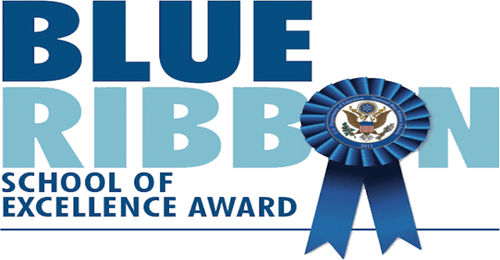 Blue Ribbon School Logo - Rich Pond named a National Blue Ribbon School! Pond Elementary