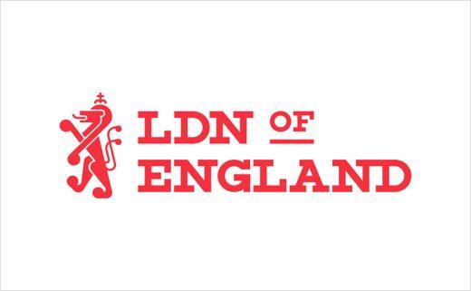 Red and White Lion Logo - LDN Of England Fashion Clothing Streetwear Apparel Branding Logo