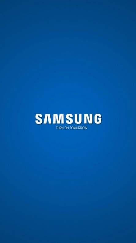 Blue Samsung Galaxy Logo - Samsung logo Wallpaper by ZEDGE™