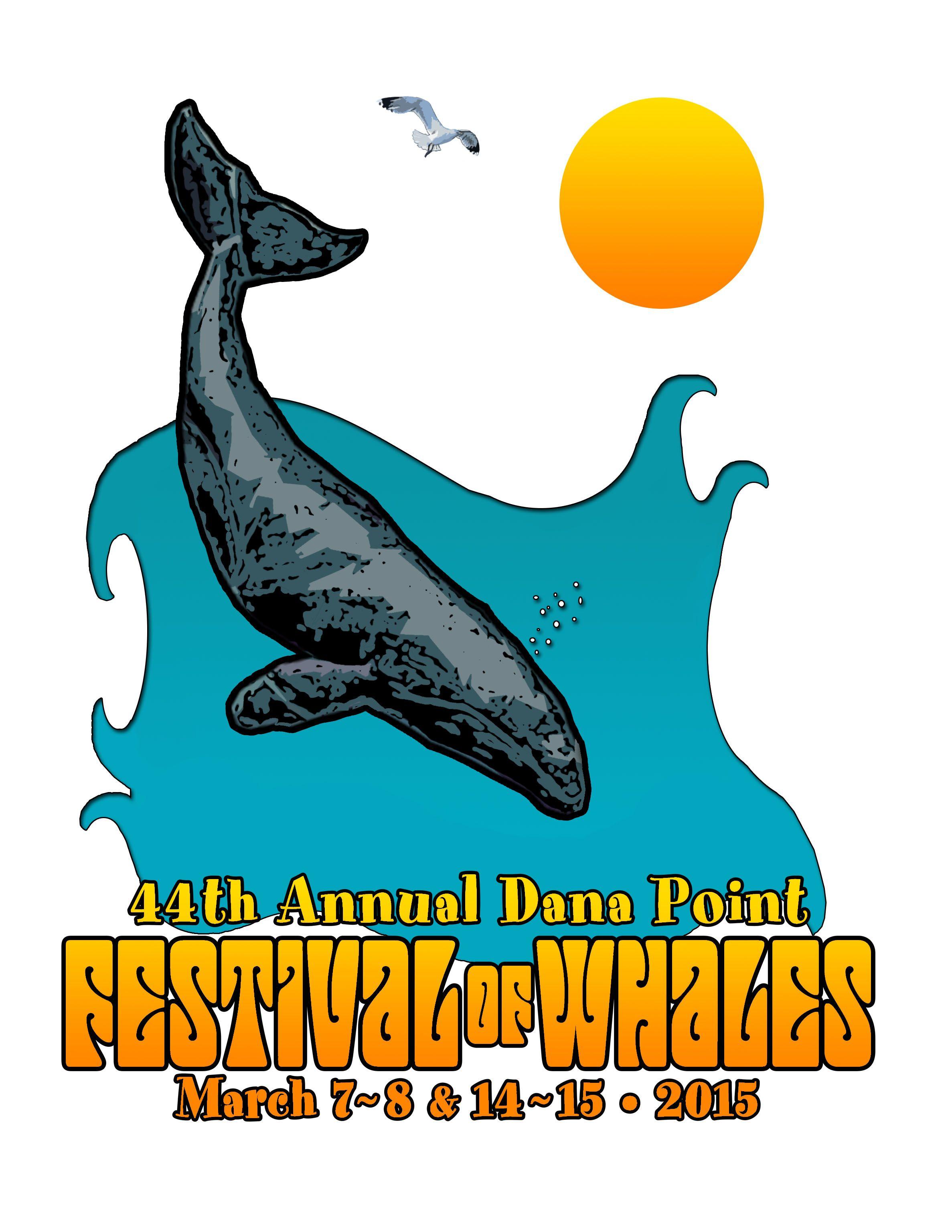 Whales Logo - Festival of Whales Logo Design Winner Named | Dana Point Times