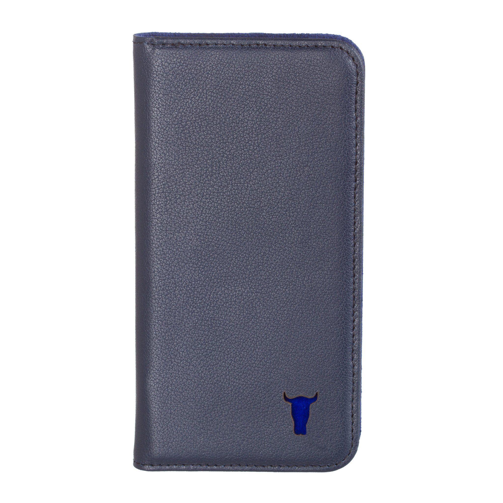 Blue Samsung Galaxy Logo - Samsung Galaxy S7 Edge Navy Blue Leather Case, with Stand Function ...