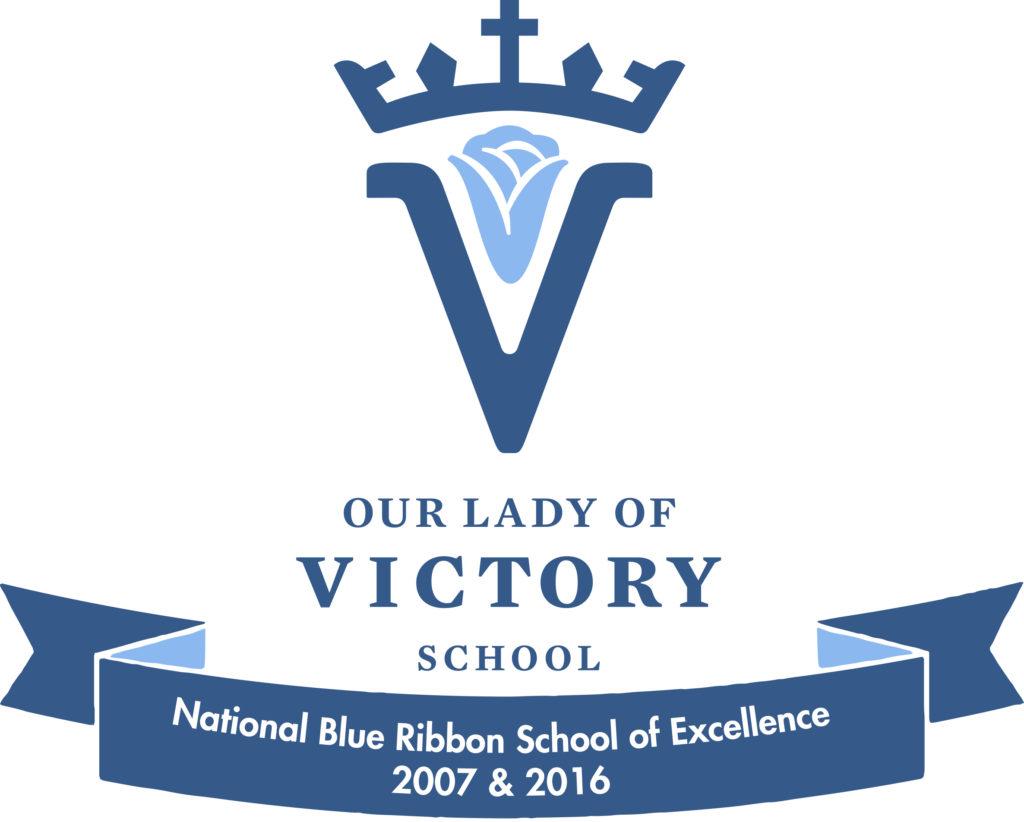 Blue Ribbon School Logo - National Blue Ribbon School of Excellence Lady of Victory