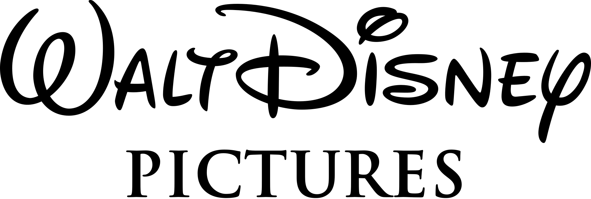 Walt Disney's Logo - File:Walt Disney Pictures text logo.svg - Wikimedia Commons