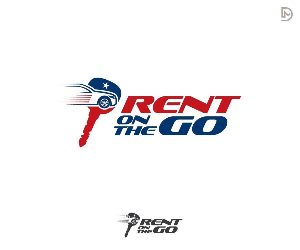 Car Rental Logo - Elegant, Playful, Car Rental Logo Design for Rent on the Go by ...