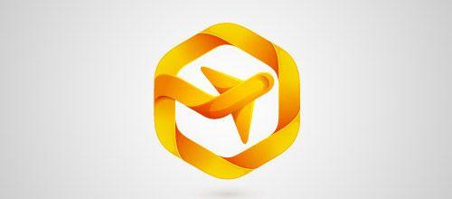 Who Owns Famous Orange Hexagon Logo - 55 Creative Hexagon Logo Designs For Inspiration