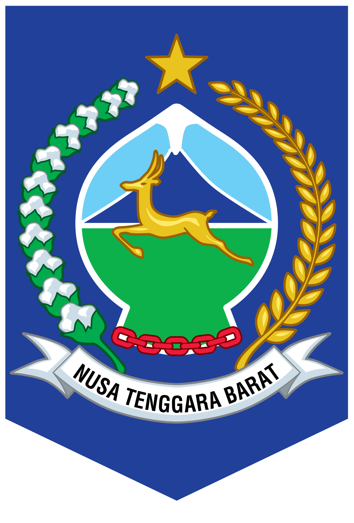 NTB Logo - Lambang Nusa Tenggara Barat bahasa Indonesia