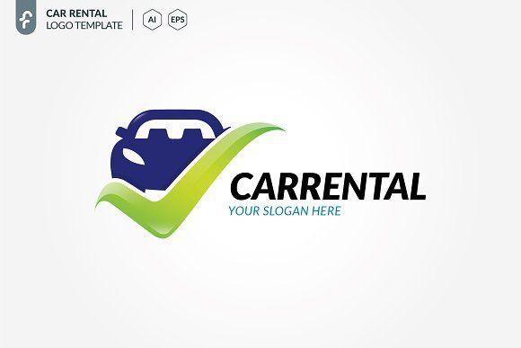 Car Rental Logo - Car Rental Logo Logo Templates Creative Market