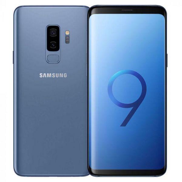 Blue Samsung Galaxy Logo - SAMSUNG GALAXY S9 PLUS, CORAL BLUE, 6GB RAM