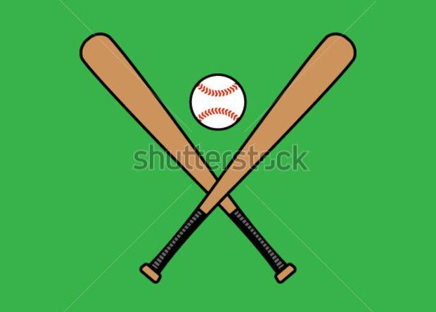 Baseball Bat Vector Logo - Crossed Bats Vector at GetDrawings.com | Free for personal use ...