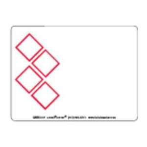 3 Red Diamonds Logo - Four Red Diamonds Label, 3W, Paper, PK500 LABELMASTER GHIS0016