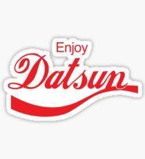 Datsun Racing Logo - Datsun Racing Stickers | Redbubble