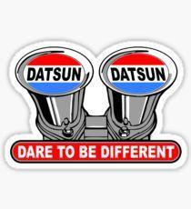 Datsun Racing Logo - Datsun Drawing Stickers | Redbubble