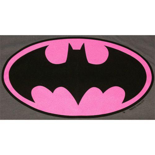 Girly Superhero Logo - Pink batman Logos