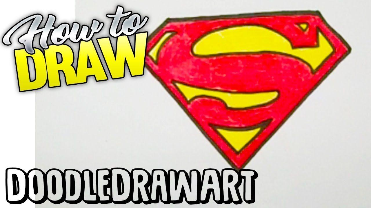 Girly Superhero Logo - Drawing: How To Draw The Superman Logo