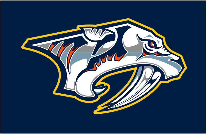 Nashville Predators Logo - Nashville Predators Jersey Logo - National Hockey League (NHL ...