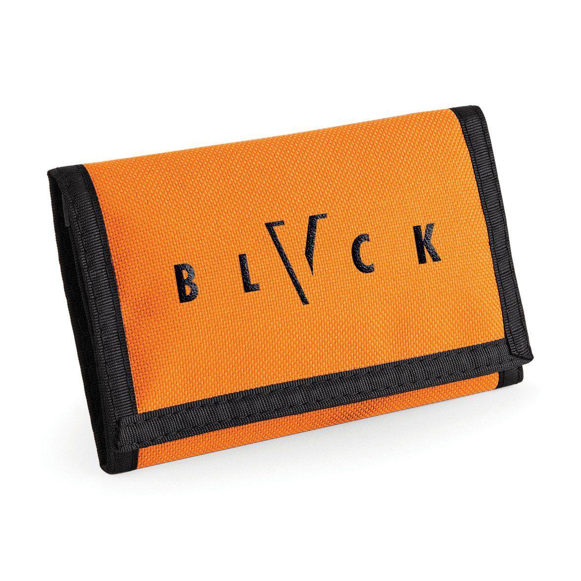 Orange V Logo - Orange V Logo Wallet – BLVCK CLOTHING