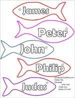 Disciples Fish Logo - 12 Disciples Fish Pattern and crown for Jesus | TGP and BFL ...