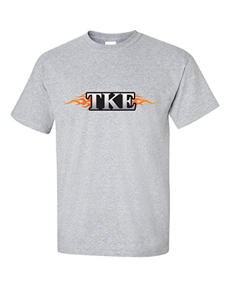 Long Flame Logo - Long Sleeve Shirt TKE Flame Logo with 'Triple Triangle