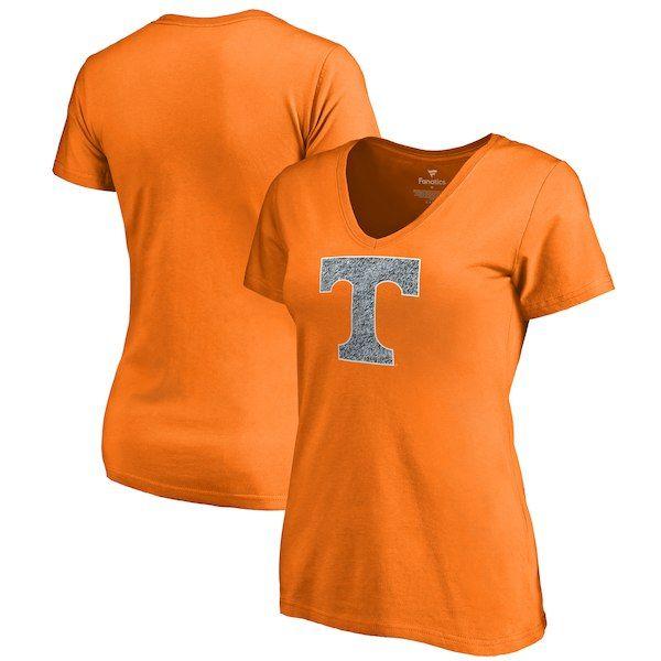 Orange V Logo - Womens Fanatics Branded Tennessee Orange Tennessee Volunteers Static ...