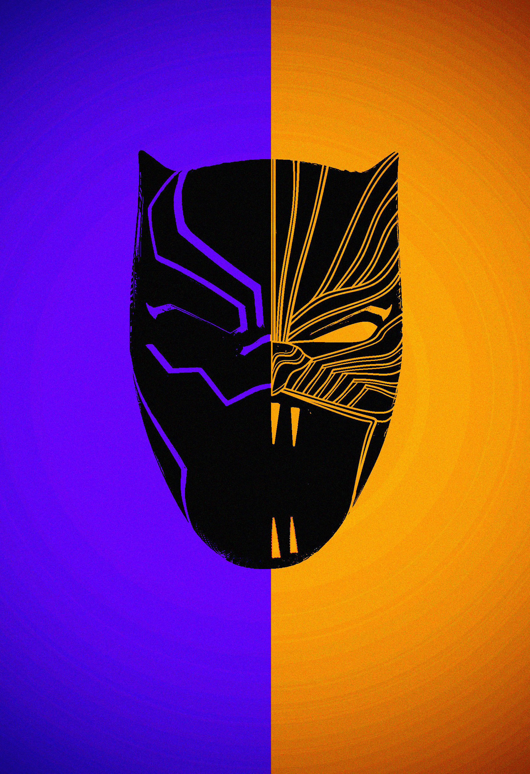 Gold Panther Logo - Black Panther Poster I made! Feat. The Gold Jaguar AKA Killmonger ...