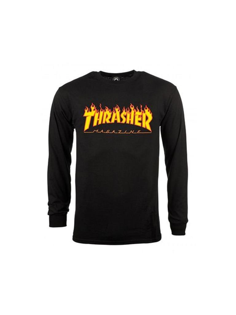 Long Flame Logo - THRASHER FLAME LOGO. Universeboardshop.com. Visit us!
