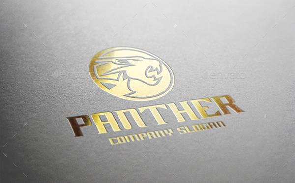Gold Panther Logo - 9+ Panther Logo Designs - Editable PSD, AI, Vector EPS Format Download
