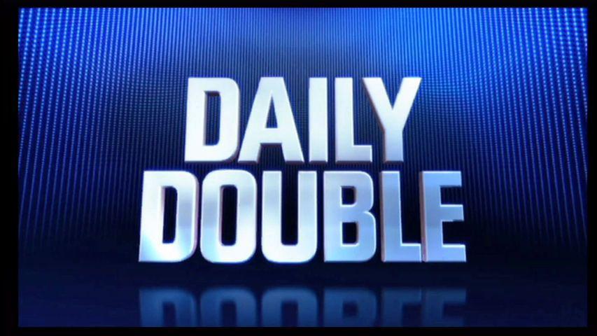 Jeopardy Daily Double Logo - Jeopardy! Screenshots for Wii - MobyGames
