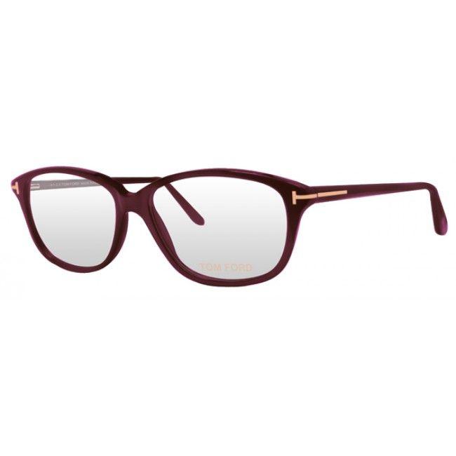 Square Ford Logo - Tom Ford FT5316 Square Burgundy Acetate with Rose Gold Metal T logo