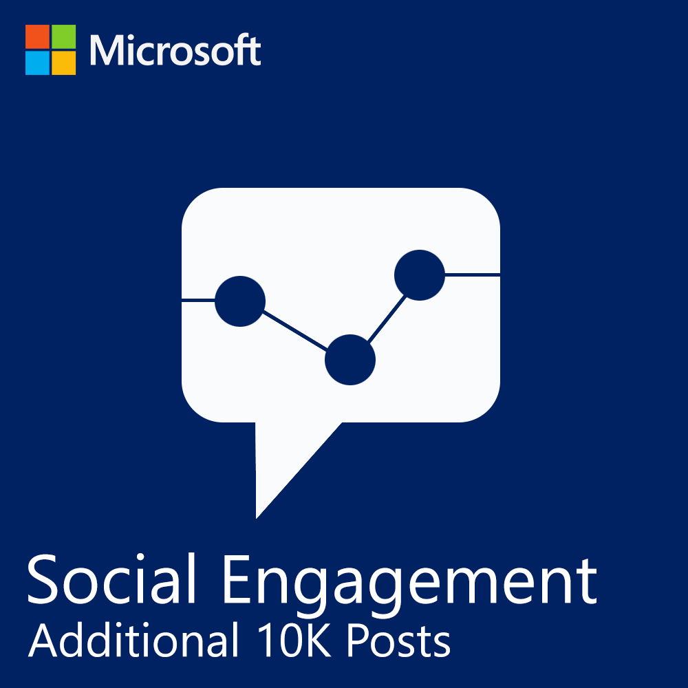 Microsoft Social Logo - Microsoft Social Engagement Additional 10k Posts (minimum 100 ...