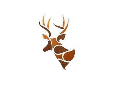 Abstract Deer Logo - Flat Animal Inspired Logos. This is another deer inspired logo