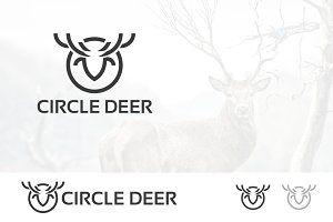 Abstract Deer Logo - Great Nature Forest Deer Logo Logo Templates Creative Market