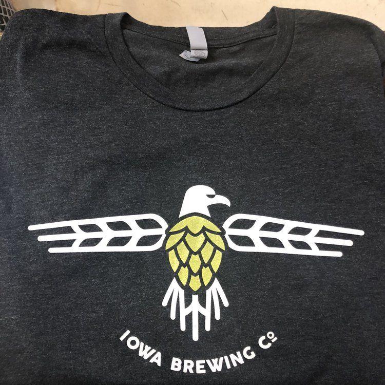 Iowa Eagle Logo - Iowa Eagle T-shirt — Iowa Brewing Company