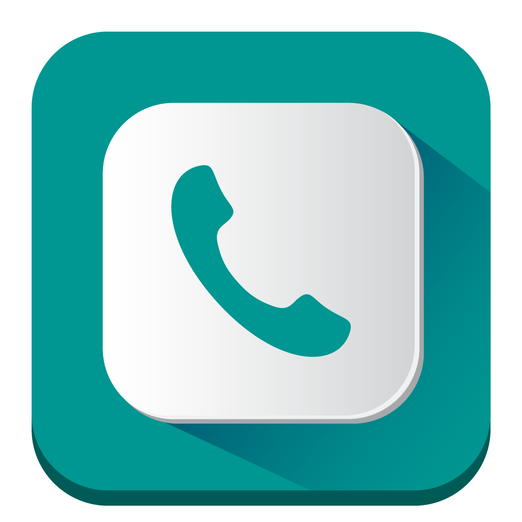 Blue Green Telephone Logo - Light Blue Phone Png Clipart