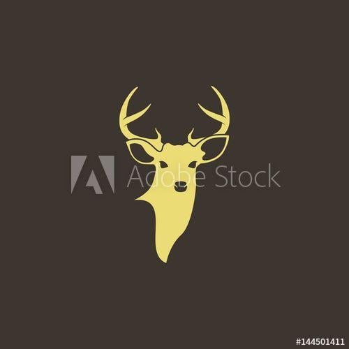 Abstract Deer Logo - abstract whitetail deer logo - Buy this stock vector and explore ...