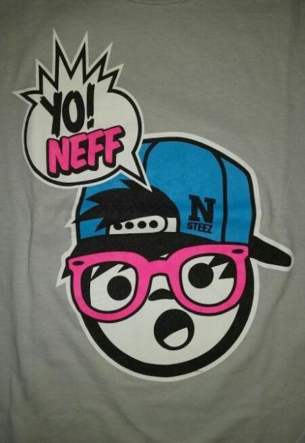 Yo Neff Logo - SMALL - Neff Yo! MTV raps parody t shirt: punk rock retro | eBay