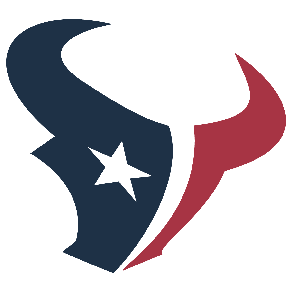 Bull Head Logo - Houston Texans Bull Head Logo Vector. Free Vector Silhouette
