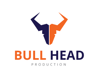 Bull Head Logo - Bull Head Designed by maraz201459489 | BrandCrowd