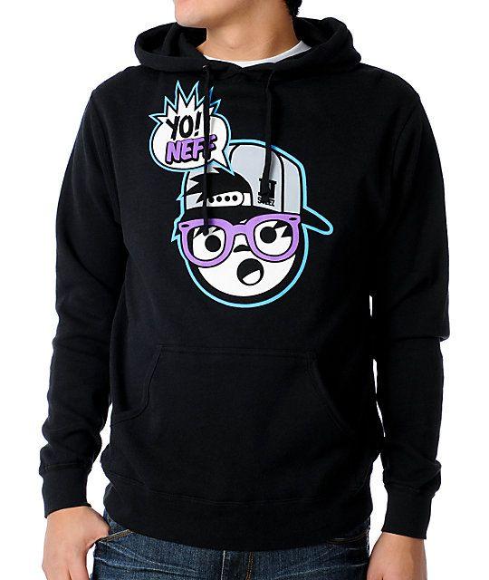 Yo Neff Logo - Neff Yo Neff Black Pullover Hoodie | Zumiez