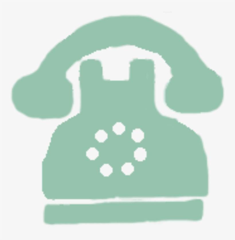 Blue Green Telephone Logo - Light Green Telephone Icon Transparent PNG Download