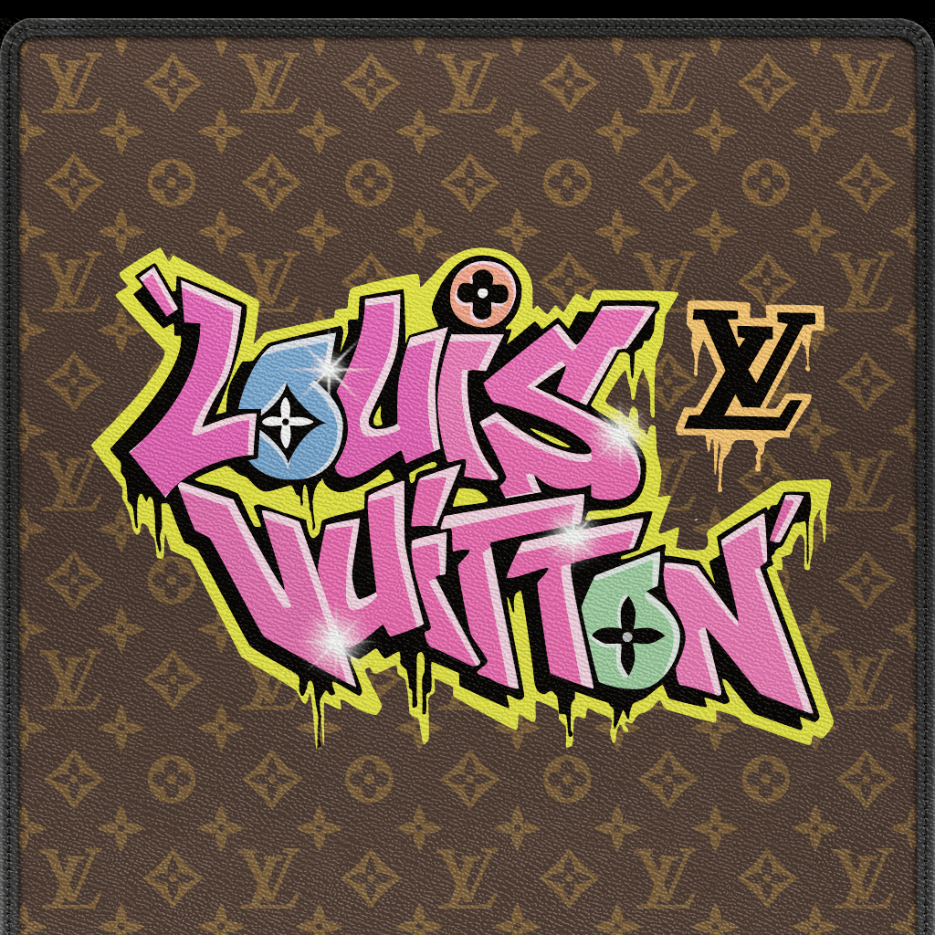 Louis Vuitton Graffiti Logo - Dribbble - LV-Skam-Graffiti-iPad.png by Robert Padbury