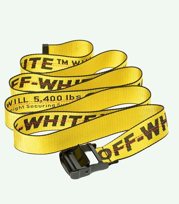 Off White Caution Logo - Off-White Industrial Tape Belts | Who What Wear UK