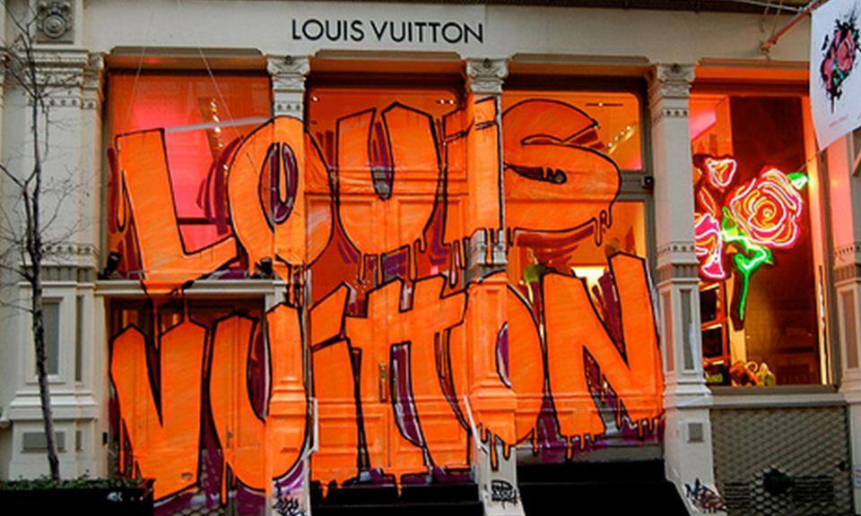 Louis Vuitton Graffiti Lips Canvas  Canvas Wall Art  Julie Schreiber