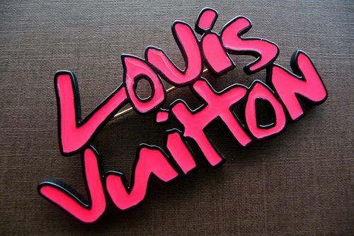 Louis Vuitton Graffiti Logo - Louis Vuitton Graffiti Brooch | Louis Vuitton Stephen Sprous… | Flickr