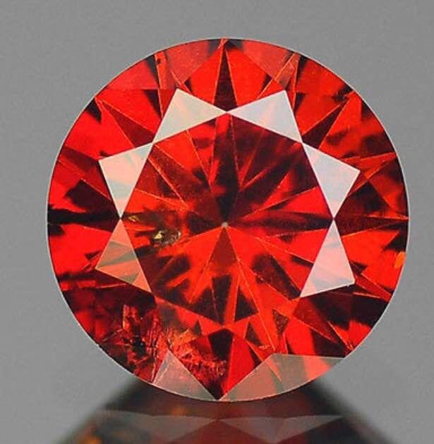 3 Red Diamonds Logo - 3 red diamonds total of 0.54 ct - Catawiki