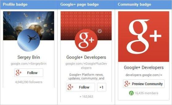 Website for Google Plus Logo - New Google Badges to Embed On Your Website - Small Business Trends